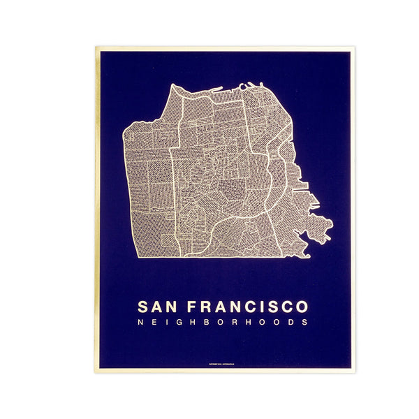 Gold Foil Maps